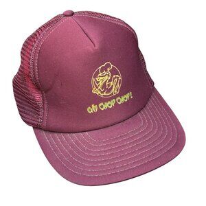 Ah Chop Chop! Vintage Mesh Back Snapback Trucker Hat